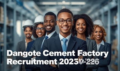 Dangote Cement Factory Recruitment 2025/2026